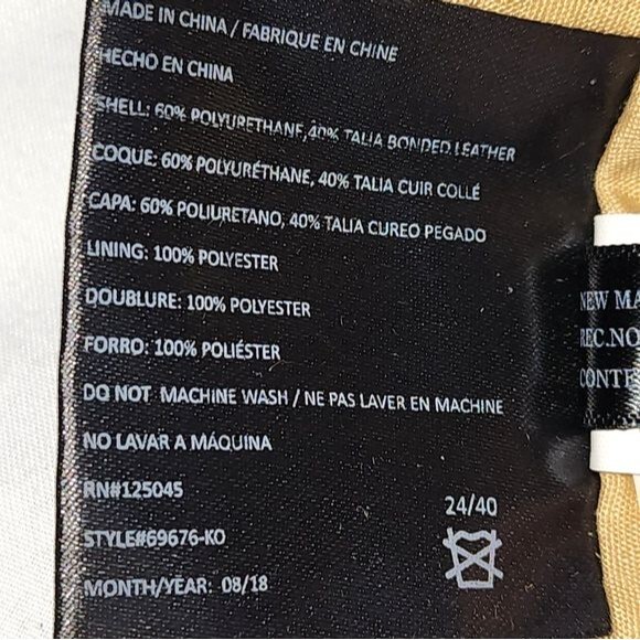 Stone & Co. Black, Tan & Taupe Leather Shoulder Bag 12.5"X9.5"X3.5" - Picture 11 of 12